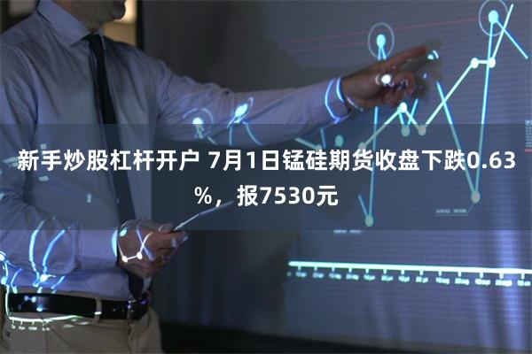新手炒股杠杆开户 7月1日锰硅期货收盘下跌0.63%，报7530元