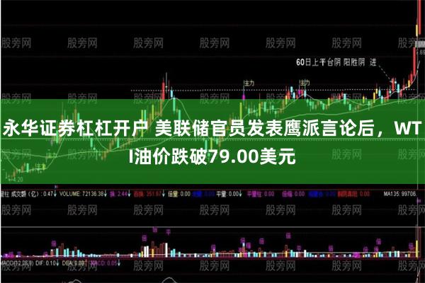 永华证券杠杠开户 美联储官员发表鹰派言论后，WTI油价跌破79.00美元