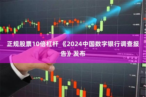正规股票10倍杠杆 《2024中国数字银行调查报告》发布