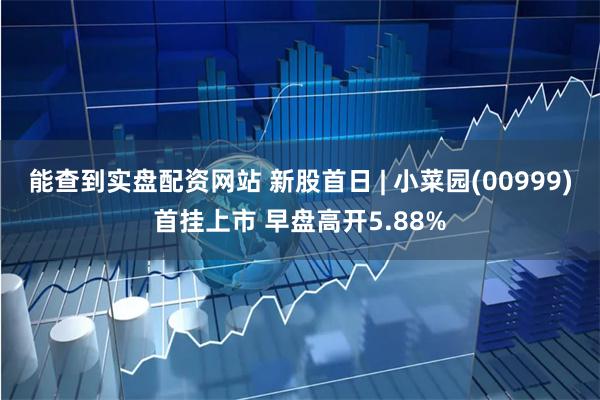 能查到实盘配资网站 新股首日 | 小菜园(00999)首挂上市 早盘高开5.88%