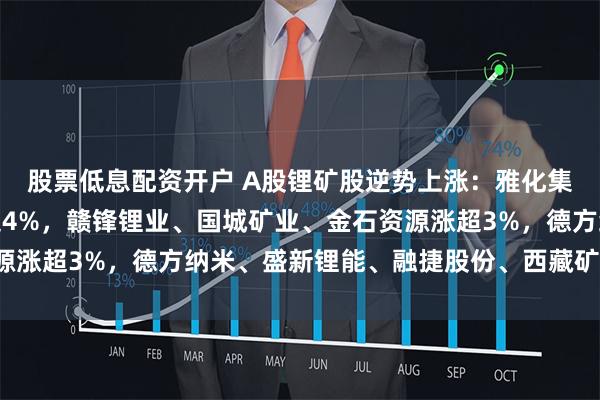 股票低息配资开户 A股锂矿股逆势上涨：雅化集团涨停，天齐锂业涨超4%，赣锋锂业、国城矿业、金石资源涨超3%，德方纳米、盛新锂能、融捷股份、西藏矿业涨超2%
